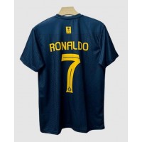 Camisa de time de futebol Al-Nassr Cristiano Ronaldo #7 Replicas 2º Equipamento 2023-24 Manga Curta
